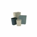 Eat-In 28 Quart Fire-Resist Wastebasket - Gray EA3037327